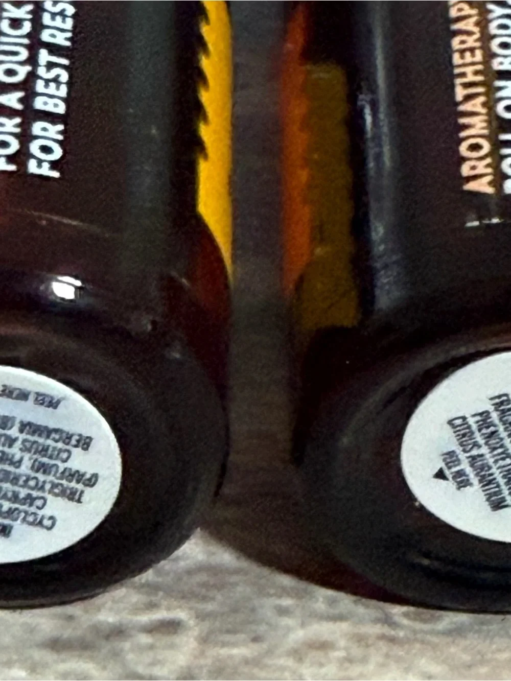 Bath & Body Works Bergamot Mandarin & Orange Ginger Discontinued Roller Set -